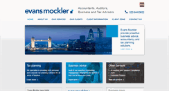 Desktop Screenshot of evansmockler.co.uk
